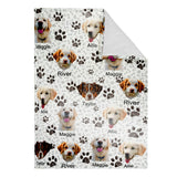 Custom Photo Blanket For Pet Blanket