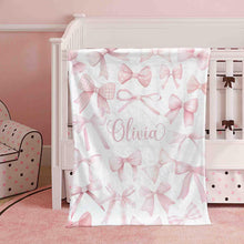 Load image into Gallery viewer, Custom Blankets Cute Personalized Name Blankets