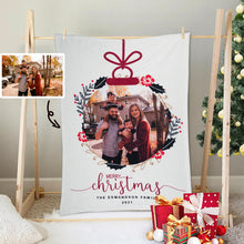 Load image into Gallery viewer, Christmas family blanket