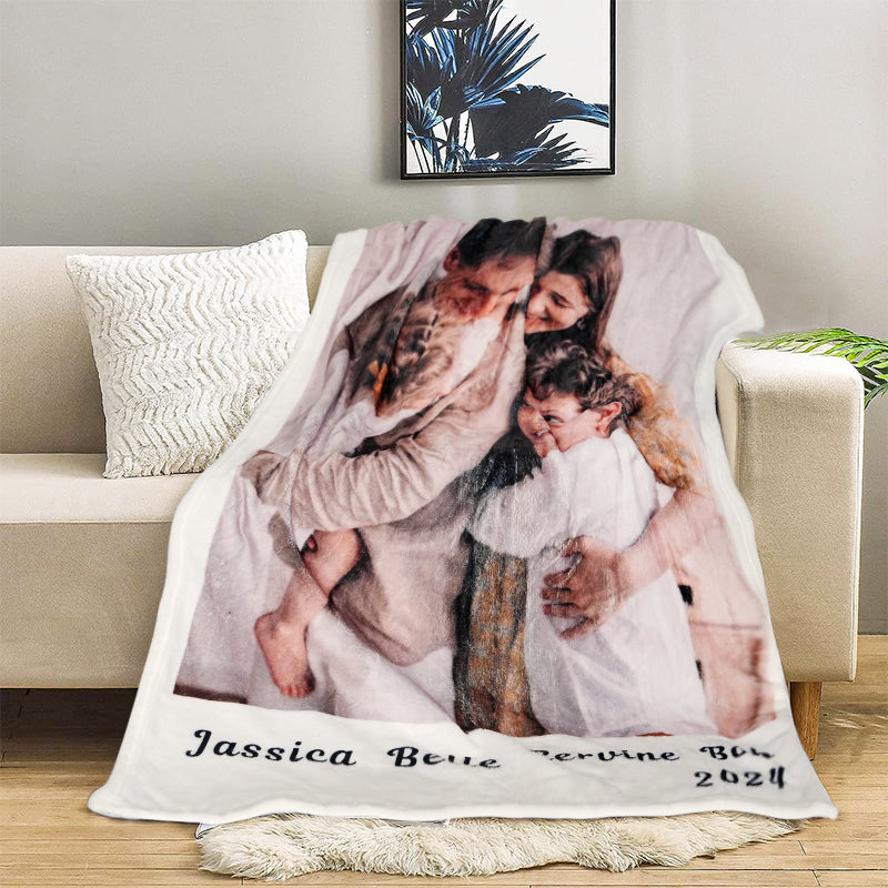 Custom Photo Blanket 