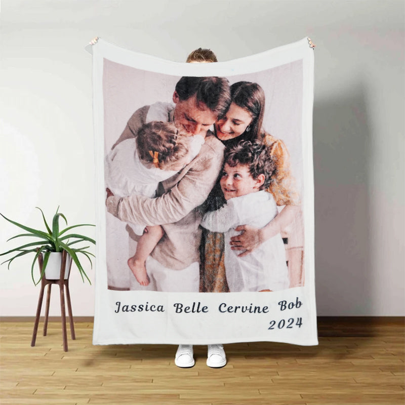 Custom Photo Blanket 