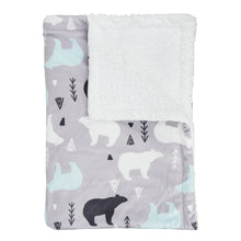 Load image into Gallery viewer, 2 ply Printed Cartoon Animal Fleece Baby Blanket