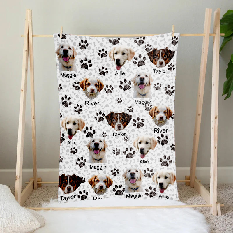 Custom Photo Blanket For Pet Blanket