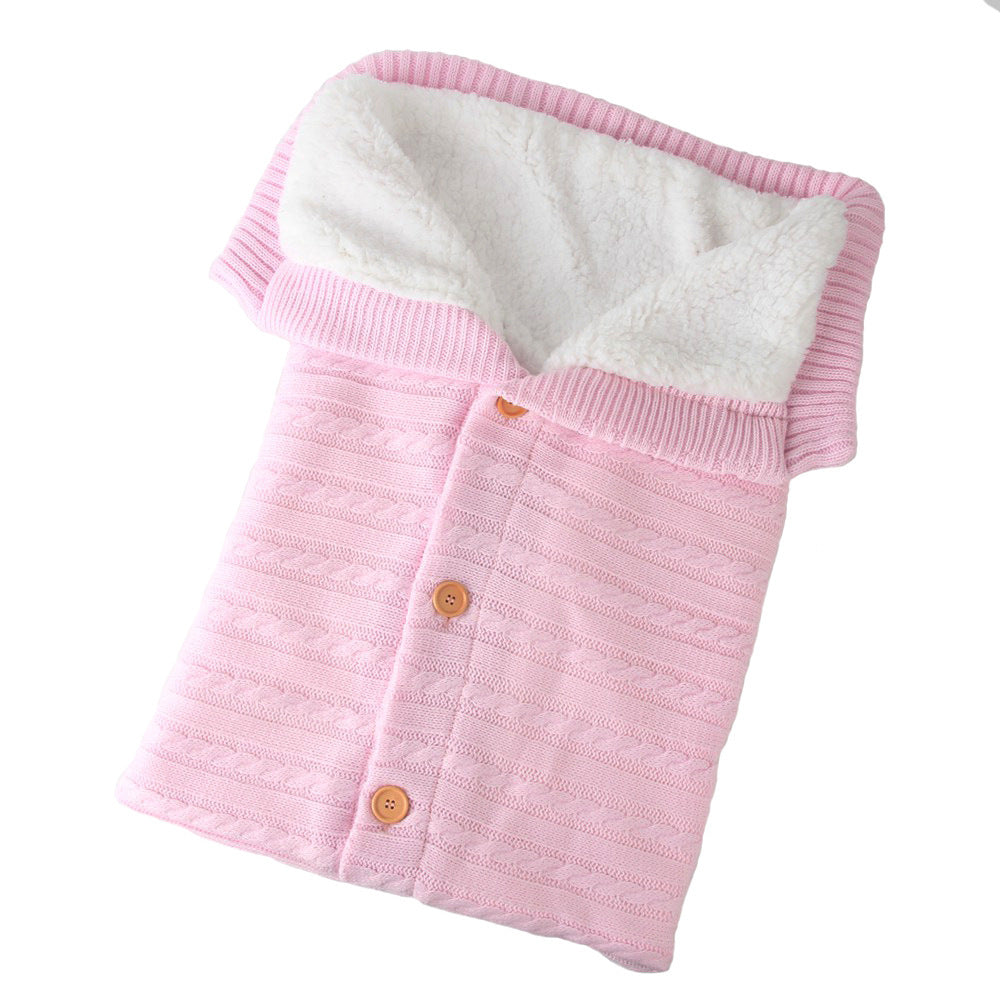 weighted baby sleepsack Light pink