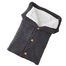 Load image into Gallery viewer, weighted baby sleepsack dark grey