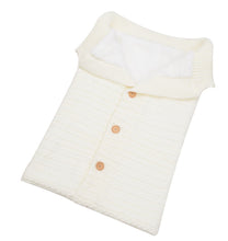 Load image into Gallery viewer, weighted baby sleepsack white